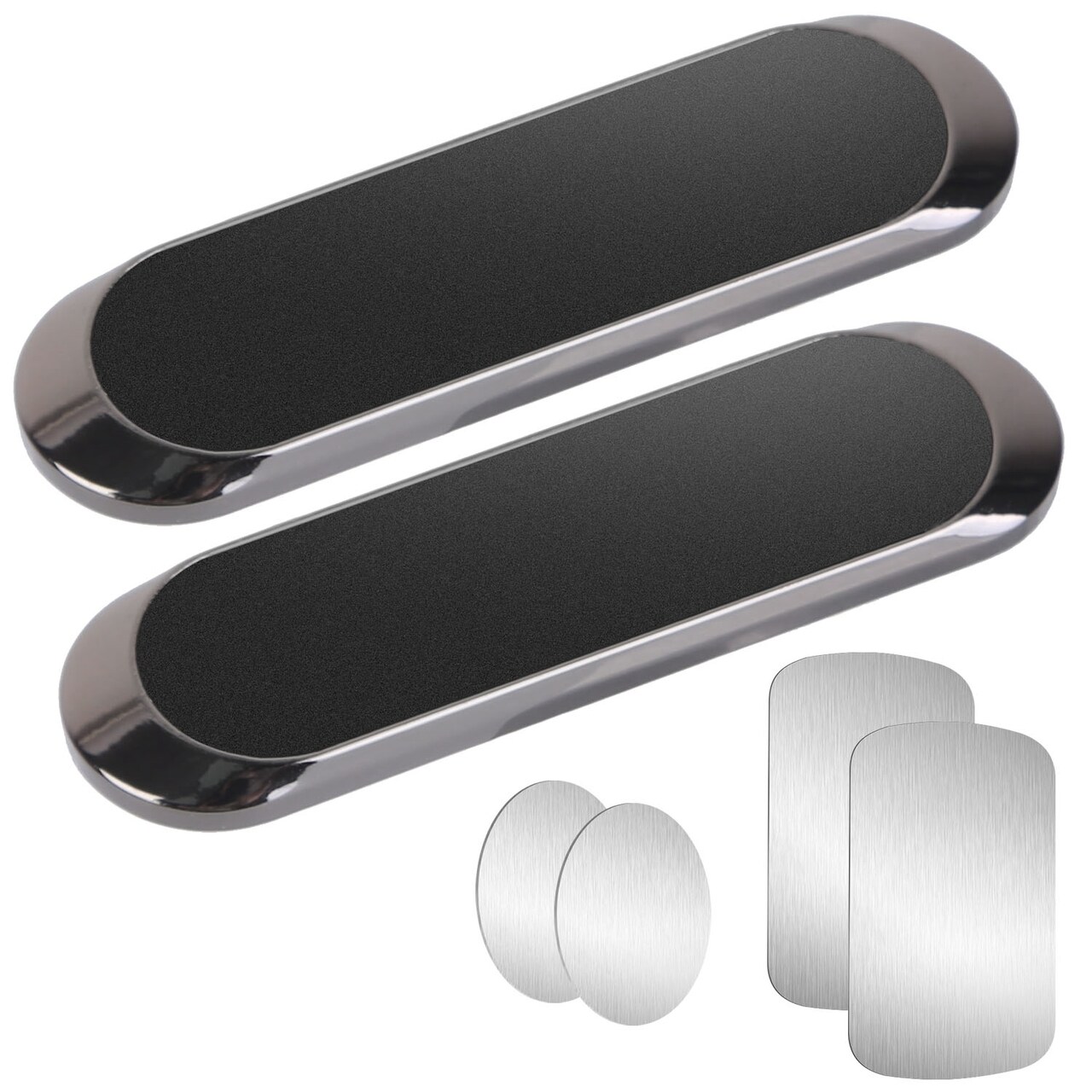 2 Pack Universal Magnetic Car Mounts Dashboard Magnet Phone Holder Stand Fit For Iphone Galaxy Ipad